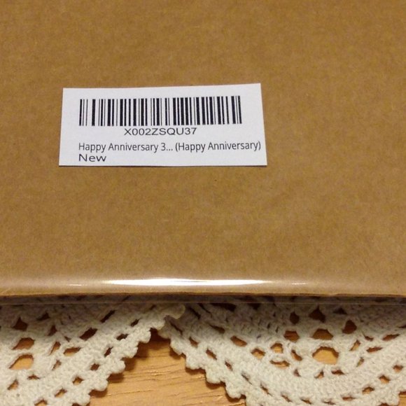 Beautiful new raised front anniversary card - Picture 3 of 4